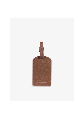Mintapple Top Grain Leather Luggage Tag