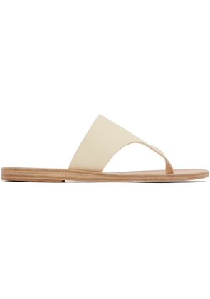 Ancient Greek Sandals Off-White Mera Sandals