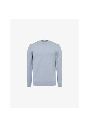 Mens Eleventy Crewneck Regular-Fit Cashmere Jumper