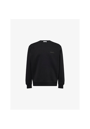 Mens Givenchy Regular-Fit Embroidered-Patch Cotton-Jersey Sweatshirt