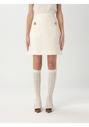 Skirt VALENTINO Woman color Ivory