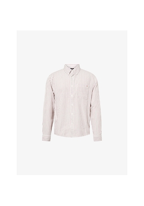 Mens Dickies Gallatin Striped Cotton Shirt