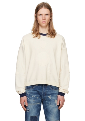 424 White Soccer Sweatshirt