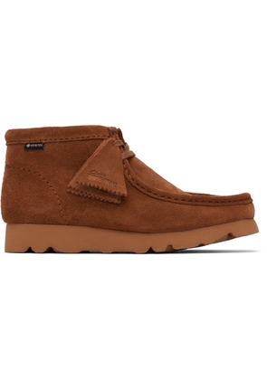 Clarks Originals Tan Wallabee Gore-Tex Boots