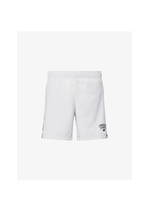 Mens Gymshark Varsity 7In Logo-Print Woven Shorts