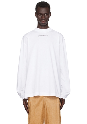 Marni White Back Printed T-shirt