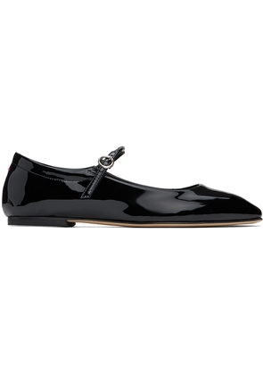 Aeyde Black Uma Ballerina Flats