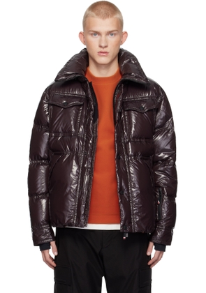 Moncler Grenoble Brown Tecka Short Down Jacket