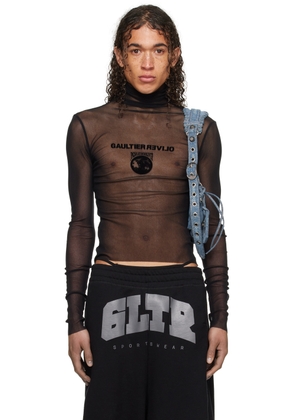 Jean Paul Gaultier Black Shayne Oliver Edition Turtleneck