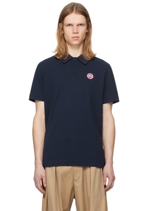 Canada Goose Navy Beckley Polo