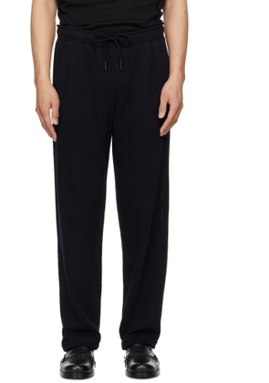 OAS Black Ayora Net Trousers