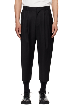 ADER error Black Sig; Tag 01 Trousers
