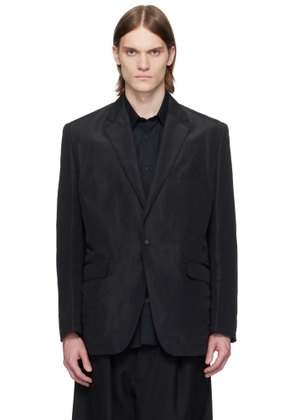 Comme des Garçons Homme Black Notched Lapel Blazer