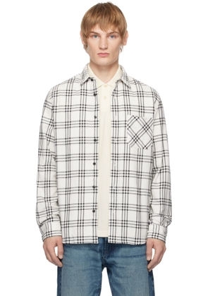 Hugo Off-White Cotton Shirt