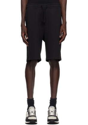 Hugo Black Cotton-Terry Shorts