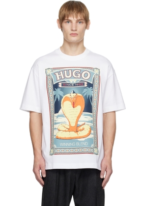 Hugo White Cobra T-shirt