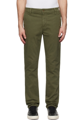 Nudie Jeans Green Easy Alvin Trousers