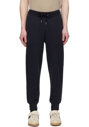 Moncler Navy Tricolor-Trimmed Cotton Sweatpants