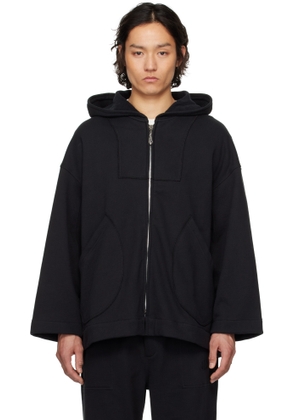 Bode Black Sideline Hoodie