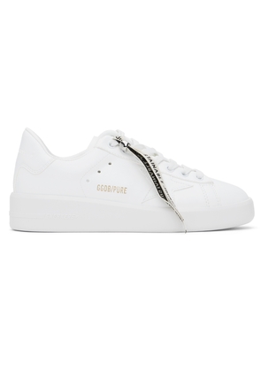 Golden Goose White Purestar Sneakers
