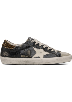 Golden Goose Black Super-Star Classic Sneakers