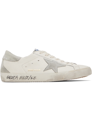 Golden Goose White Super-Star Classic Sneakers