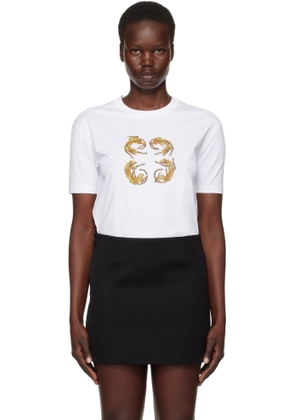 Givenchy White Regular Fit T-shirt