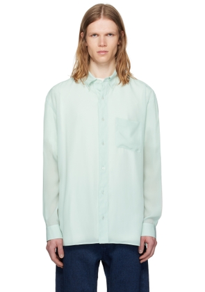 The Row Green Bresson Shirt