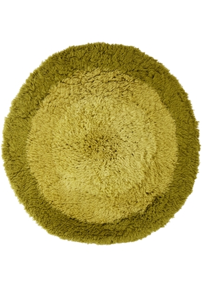 Mush Studios SSENSE Exclusive Green Dandi Shag Rug