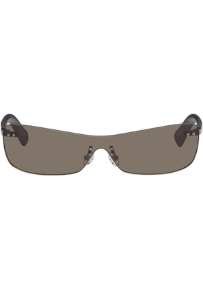 JACQUEMUS Gray La Croisière 'The Mirada' Sunglasses