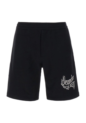 Alexander McQueen Bermuda With Logo