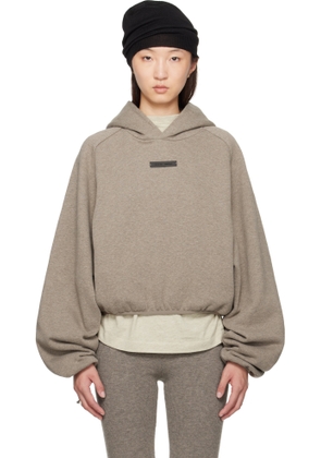 Fear of God ESSENTIALS Brown Modern Fit Hoodie