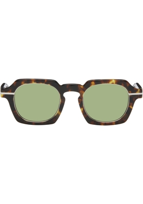 Matsuda SSENSE Exclusive Brown & Black M2055 Sunglasses