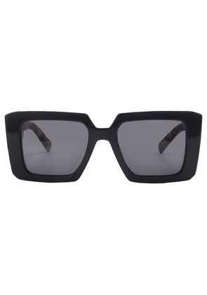 Prada Dark Gray Square Ladies Sunglasses PR 23YS 1AB5S0 51