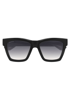Gucci Grey Gradient Cat Eye Ladies Sunglasses GG1714S 001 54