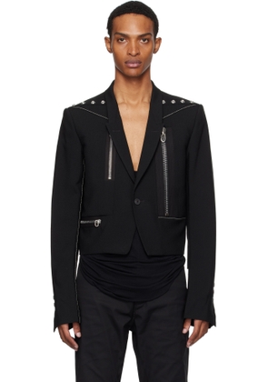 Rick Owens Black Concordians Alice Blazer