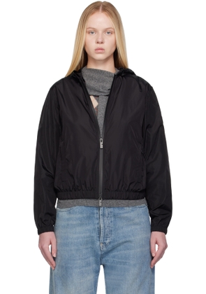 Burberry Black Knight Stamp Nylon Jacket