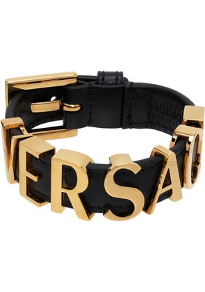 Versace 'Versace' Logo Bracelet