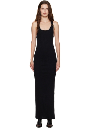 Jean Paul Gaultier Black 'The Piercing' Maxi Dress
