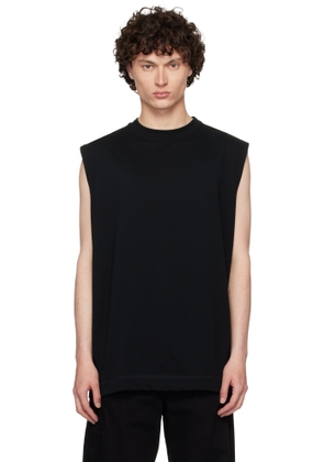 N. Hoolywood Black Loose-Fit Tank Top