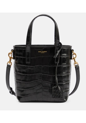 Saint Laurent Toy Shopping N/S leather tote bag