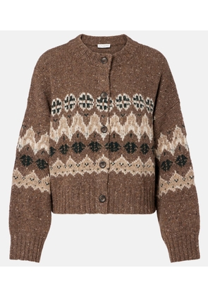 Altuzarra Cammie Fair Isle wool-blend cardigan