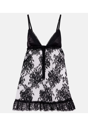 Dolce&Gabbana Floral lace top