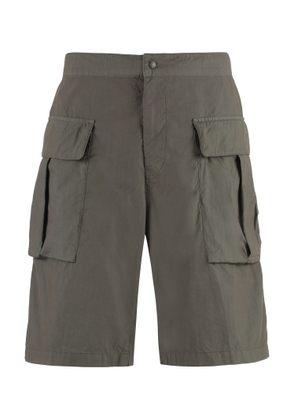 Aspesi Cotton Cargo Bermuda Shorts