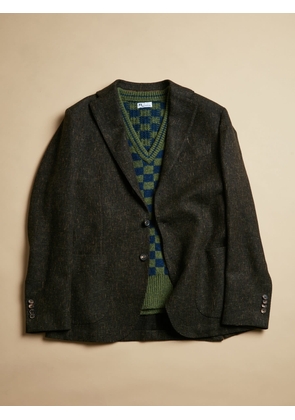 doppiaa Aanzio Green Blazer With Pockets