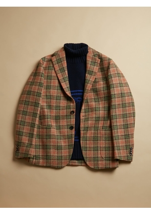 doppiaa Aarthur 3 Buttons Checked Jacket