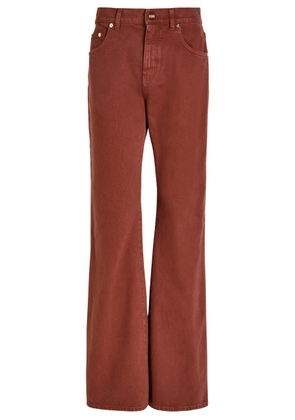 Gabriela Hearst Willa Bootcut Jeans - Brown Other - 27 (W27 / UK8-10 / S)