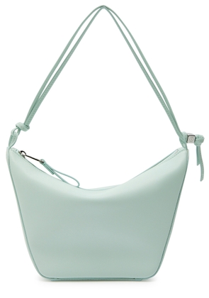 Loewe Hammock Hobo Mini Leather Shoulder bag - Light Blue - One Size