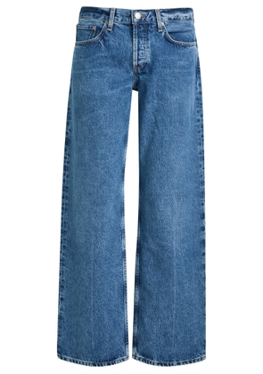 Agolde Low Rise Loose Straight-leg Jeans - Blue - 26 (W26 / UK8 / S)