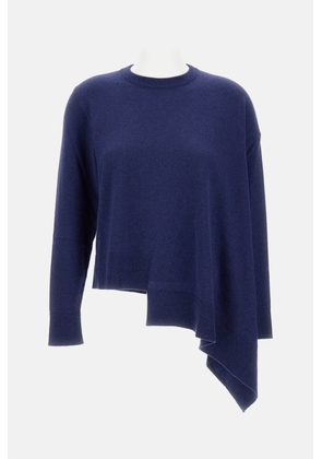 Alexander McQueen Asymmet Crew Neck Jumper